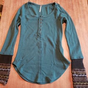 Free People Ski lodge cuff thermal